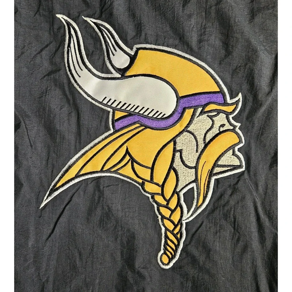 Nfl‎ Pro Line by Starter Vintage Minnesota Vikings Bomber Jacket  XLarge
